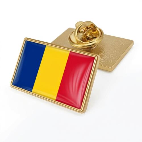 AOF ROMANIA FLAG PIN